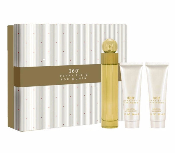 Photo of 360° by Perry Ellis for Women 3.4 oz EDT Gift Set